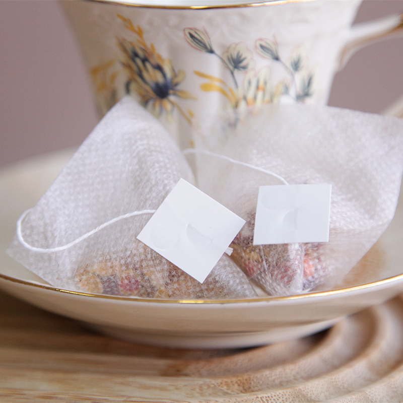 Short Lead Time for Biodegradable PLA Corn Fiber Empty Tea Bag with Drawstring